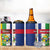 Personalized Central African Republic 4 in 1 Can Cooler Tumbler Happy Republic Day - Wonder Print Shop