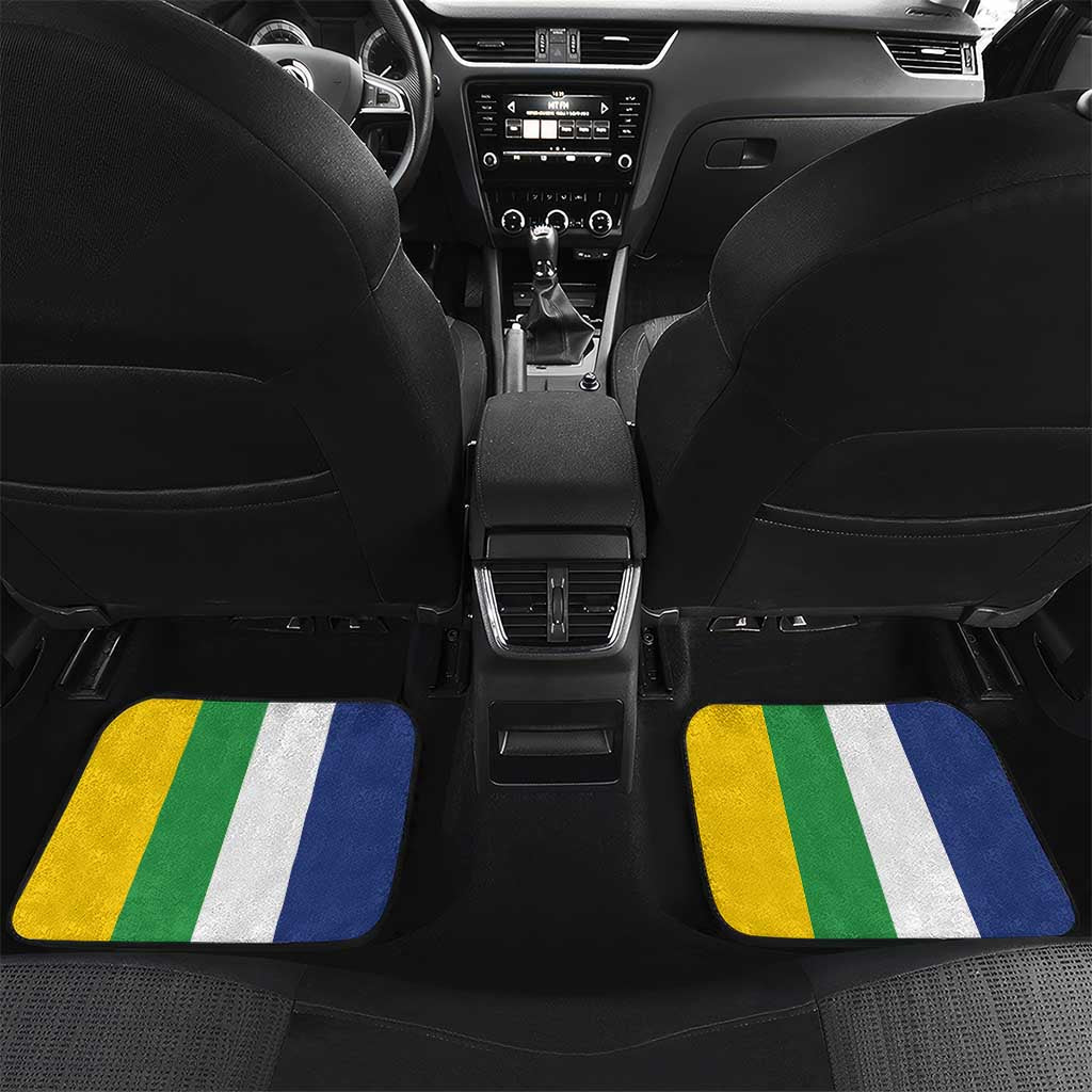 Personalized Central African Republic Car Mats Happy Republic Day - Wonder Print Shop