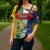 Personalized Central African Republic Cross Shoulder Shirt Happy Republic Day - Wonder Print Shop