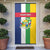 Personalized Central African Republic Door Cover Happy Republic Day - Wonder Print Shop