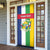 Personalized Central African Republic Door Cover Happy Republic Day - Wonder Print Shop