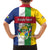 Personalized Central African Republic Family Matching Off Shoulder Short Dress and Hawaiian Shirt Happy Republic Day - Wonder Print Shop
