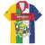 Personalized Central African Republic Family Matching Puletasi and Hawaiian Shirt Happy Republic Day - Wonder Print Shop