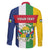 Personalized Central African Republic Family Matching Puletasi and Hawaiian Shirt Happy Republic Day - Wonder Print Shop