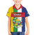 Personalized Central African Republic Family Matching Summer Maxi Dress and Hawaiian Shirt Happy Republic Day - Wonder Print Shop