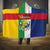 Central African Republic Hooded Blanket Happy Republic Day - Wonder Print Shop