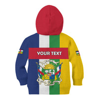 Personalized Central African Republic Kid Hoodie Happy Republic Day - Wonder Print Shop