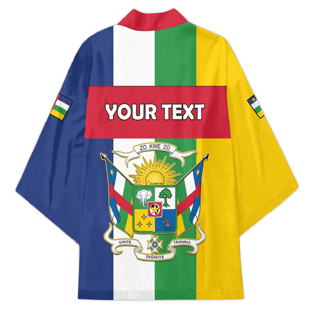 Personalized Central African Republic Kimono Happy Republic Day - Wonder Print Shop