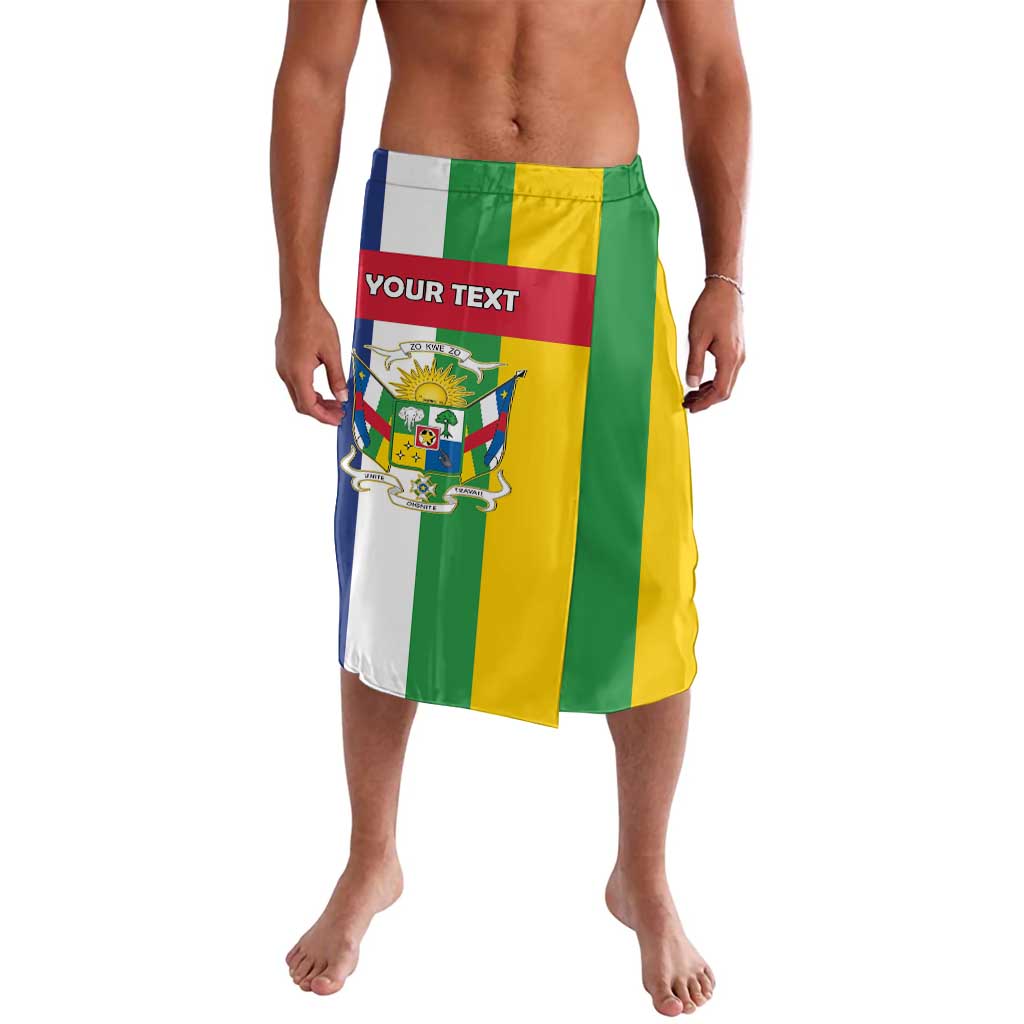 Personalized Central African Republic Lavalava Happy Republic Day - Wonder Print Shop