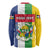 Personalized Central African Republic Long Sleeve Shirt Happy Republic Day - Wonder Print Shop