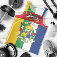 Personalized Central African Republic Men Tank Top Happy Republic Day - Wonder Print Shop