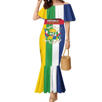 Personalized Central African Republic Mermaid Dress Happy Republic Day - Wonder Print Shop