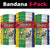Central African Republic Neck Gaiter Happy Republic Day - Wonder Print Shop