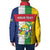 Personalized Central African Republic Padded Jacket Happy Republic Day - Wonder Print Shop