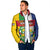 Personalized Central African Republic Padded Jacket Happy Republic Day - Wonder Print Shop