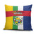 Central African Republic Pillow Cover Happy Republic Day - Wonder Print Shop
