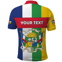 Personalized Central African Republic Polo Shirt Happy Republic Day - Wonder Print Shop