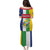 Personalized Central African Republic Puletasi Happy Republic Day - Wonder Print Shop