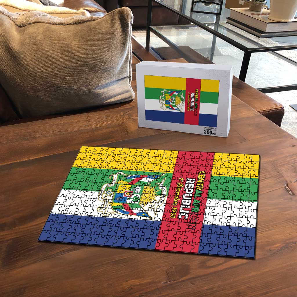 Central African Republic Puzzle Happy Republic Day - Wonder Print Shop