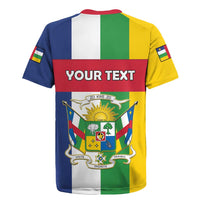 Personalized Central African Republic Rugby Jersey Happy Republic Day - Wonder Print Shop