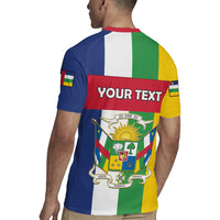 Personalized Central African Republic Rugby Jersey Happy Republic Day - Wonder Print Shop