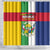 Central African Republic Shower Curtain Happy Republic Day - Wonder Print Shop