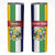 Personalized Central African Republic Skinny Tumbler Happy Republic Day - Wonder Print Shop
