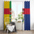 Central African Republic Window Curtain Happy Republic Day - Wonder Print Shop