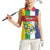 Personalized Central African Republic Women Sleeveless Polo Shirt Happy Republic Day - Wonder Print Shop