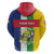 Personalized Central African Republic Zip Hoodie Happy Republic Day - Wonder Print Shop