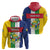 Personalized Central African Republic Zip Hoodie Happy Republic Day - Wonder Print Shop