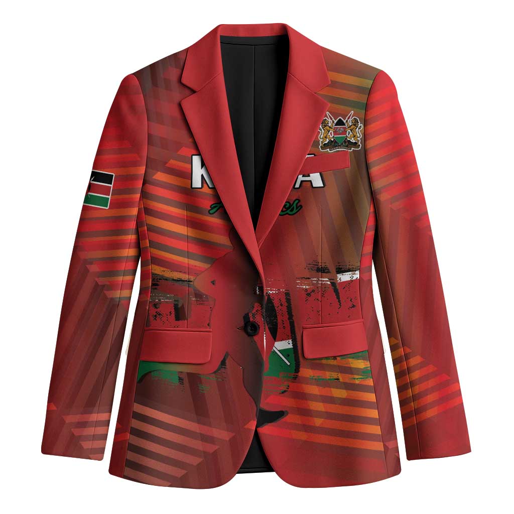 Kenya Athletics Blazer Run Faster - Wonder Print Shop