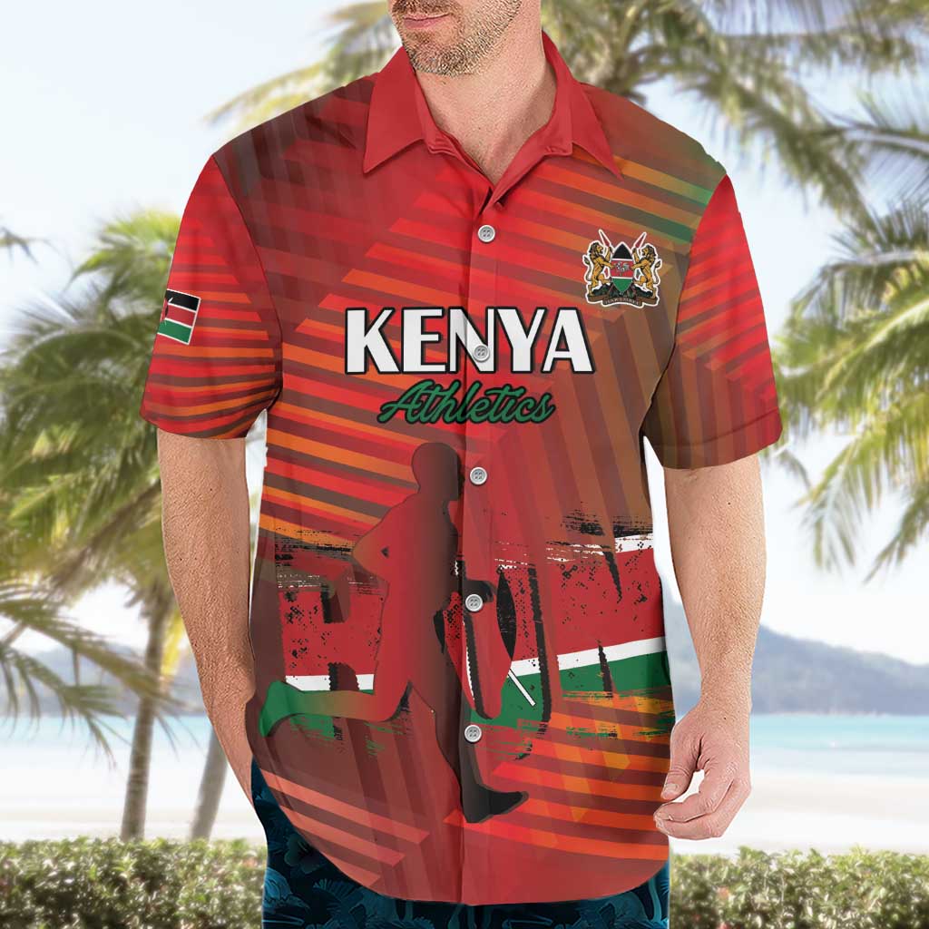 Kenya Athletics Hawaiian Shirt Run Faster - Wonder Print Shop