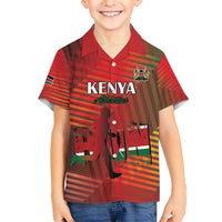 Kenya Athletics Hawaiian Shirt Run Faster - Wonder Print Shop