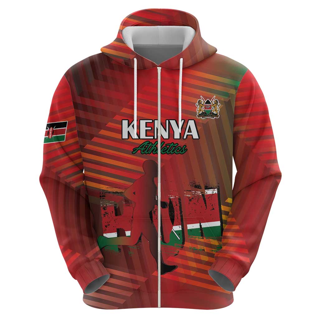Kenya Athletics Hoodie Run Faster - Wonder Print Shop