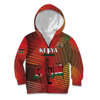 Kenya Athletics Kid Hoodie Run Faster - Wonder Print Shop