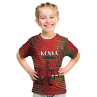 Kenya Athletics Kid T Shirt Run Faster - Wonder Print Shop