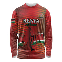 Kenya Athletics Long Sleeve Shirt Run Faster - Wonder Print Shop