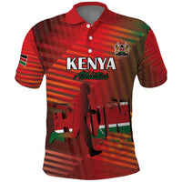 Kenya Athletics Polo Shirt Run Faster - Wonder Print Shop