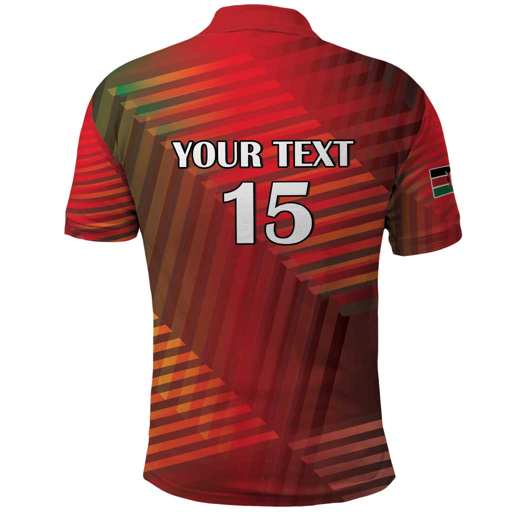 Kenya Athletics Polo Shirt Run Faster - Wonder Print Shop