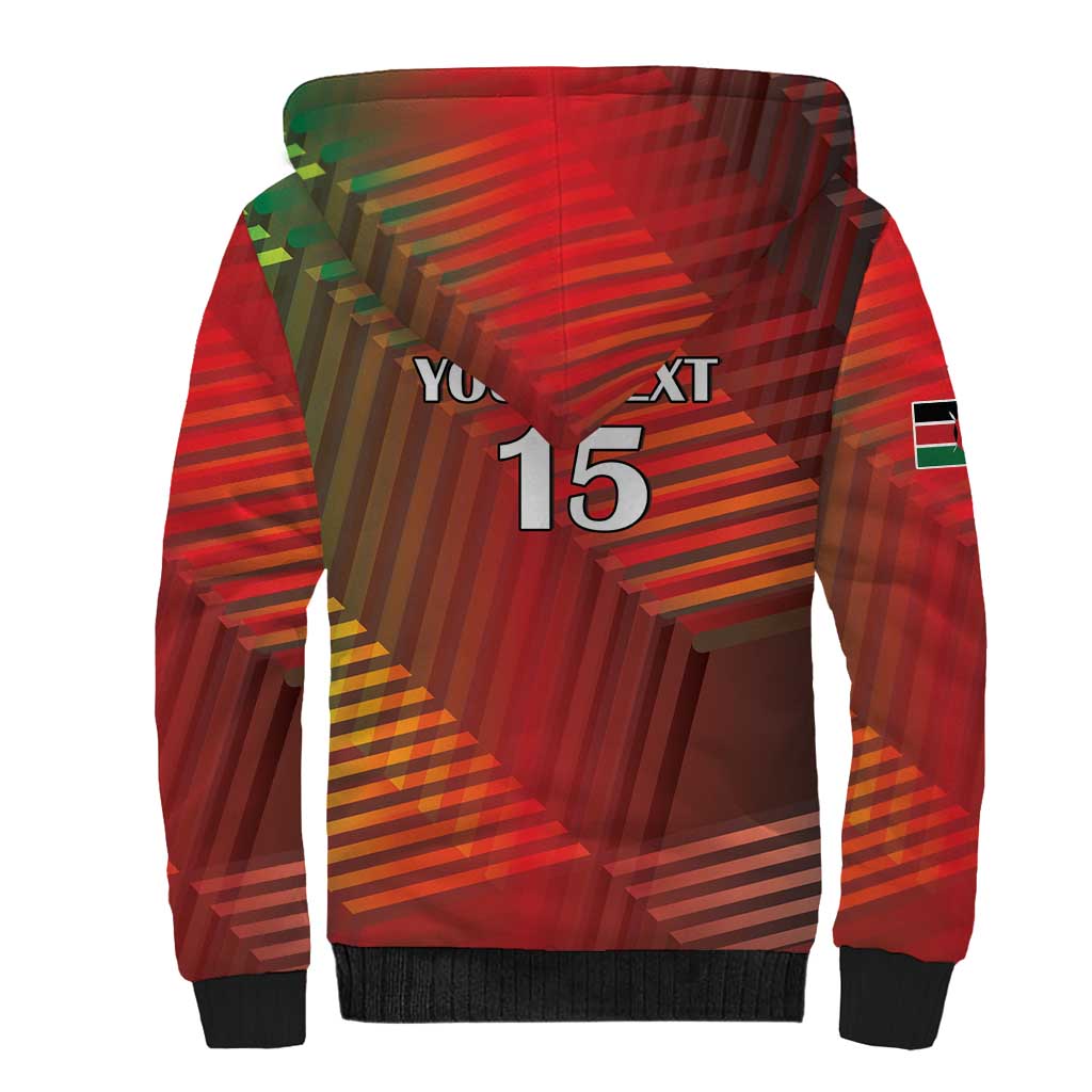 Kenya Athletics Sherpa Hoodie Run Faster - Wonder Print Shop