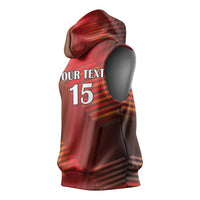 Kenya Athletics Sleeveless Hoodie Run Faster - Wonder Print Shop