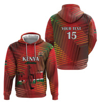 Kenya Athletics Zip Hoodie Run Faster - Wonder Print Shop