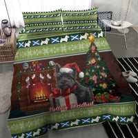Scotland Christmas Bedding Set Scottish Terrier - Nollaig Chridheil - Wonder Print Shop