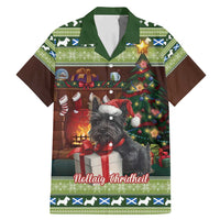 Scotland Christmas Family Matching Mermaid Dress and Hawaiian Shirt Scottish Terrier - Nollaig Chridheil - Wonder Print Shop
