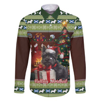 Scotland Christmas Family Matching Mermaid Dress and Hawaiian Shirt Scottish Terrier - Nollaig Chridheil - Wonder Print Shop