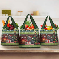 Scotland Christmas Grocery Bag Scottish Terrier - Nollaig Chridheil