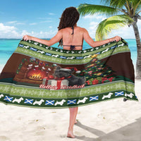 Scotland Christmas Sarong Scottish Terrier - Nollaig Chridheil - Wonder Print Shop