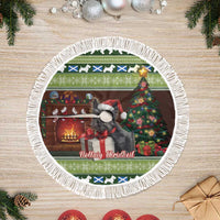 Scotland Christmas Tree Skirt Scottish Terrier - Nollaig Chridheil - Wonder Print Shop