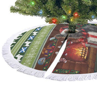 Scotland Christmas Tree Skirt Scottish Terrier - Nollaig Chridheil - Wonder Print Shop
